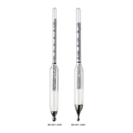Bel-Art H-B DURAC 1.000/1.600 Specific Gravity Hydrometer for Liquids Heavier Than Water 618017000